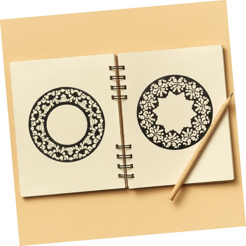 jojofuny 1set DIY Scrapbook of Unique Lace Cut Outs for