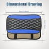 Car Center Console Cover, Universal Leather Waterproof Armrest Seat Box