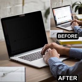 elfofle Magnetic Privacy Filter for MacBook Air 13 Inch, Privacy Film, Anti-Blue Light Privacy, Removable Blue Light for Mac Air 13 Inch (2018-2020)