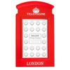 SAJAK 4x6 London Telephone Booth Picture Frames Tabletop Desktop Photo