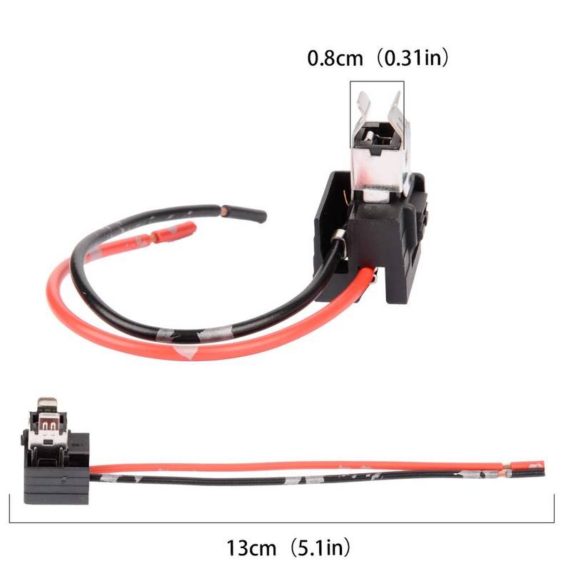 HUIQIAODS H1 H3 Socket Extension Wiring Harness Connector LED Headlight