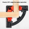 30°‑90° Woodworking Adjustable Corner Clamp Wood Right Angle Frame Clamp
