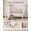 Yoofoss Baby Crib Sheets 2 Pack for Boys and Girls