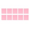 Cotton Linen Interlocking Mat Thicken Soundproofing Cuttable Patchwork Puzzle Foam