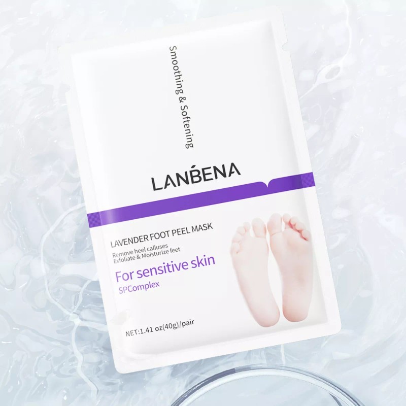 Universo en Linea Mascarilla Exfoliante Pies Lanbena Elimina Piel Muerta