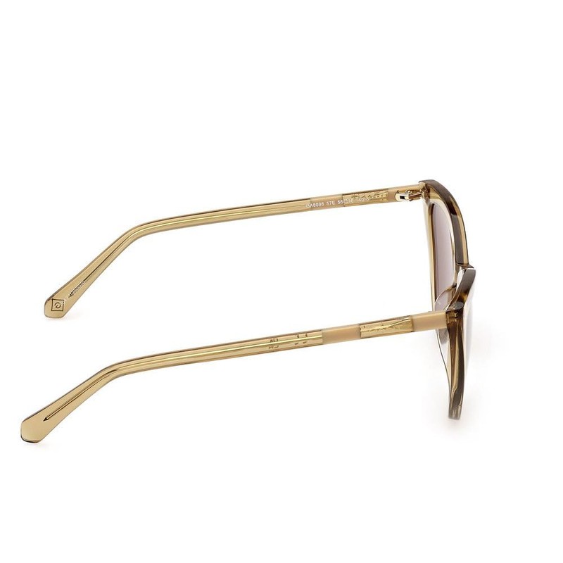 GANT Women's Sunglasses, Beige Shiny