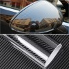AUIMSOCO 1ftx5ft Premium 7D Gloss Black Carbon Fiber Vinyl Wrap