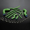PIT66 Silicone Radiator Hose Kit,Compatible with 1996-2000 Subaru Impreza GC8