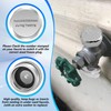 Langina 2PCS Outside Faucet Repair Kit(Fine Thread), ASSE 1019-A Vacuum