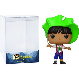 Left Eye: P o p ! Rocks Vinyl Figurine Bundle with 1 Compatible 'ToysDiva' Graphic Protector (229-56733 - B)