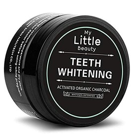 Teeth Whitening Charcoal - MY LITTLE BEAUTY – Organic Tooth Whitener Charcoal Powder 2.12oz (60 g)