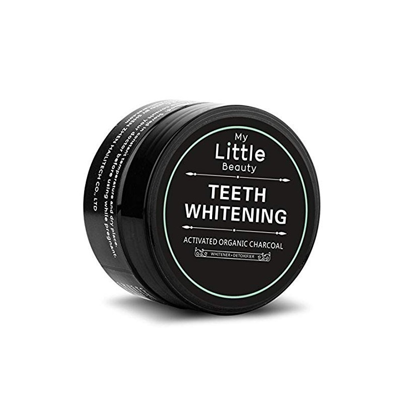 Teeth Whitening Charcoal - MY LITTLE BEAUTY – Organic Tooth