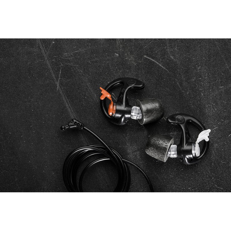 Earpro Sonic Defenders Ultra Foam-Tipped Earplugs (EP7), 28 dB, Large,