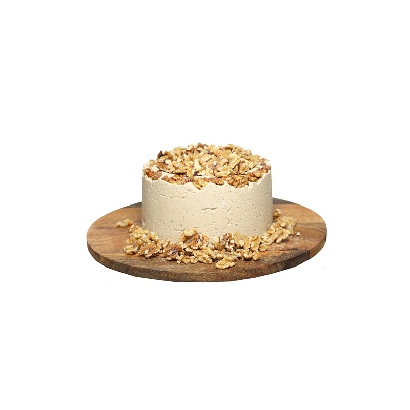 Sesame Kingdom Halva, Sugar-Free Walnut, Vegan Gourmet Halva Sliced to
