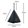 Seekdem SD-TDN-M Triangular Drying Net, Black, Medium, Great for Outdoor