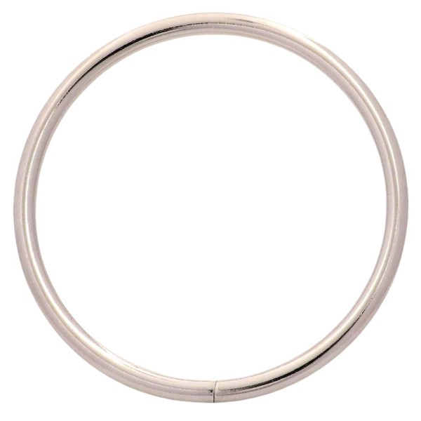 Metal Annular Ring Buckle 2.5" Inside Dia Loop Ring for