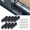 MECCANIXITY Sliding Window Locks Security Window Stoppers, Adjustable Window Opener