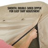 Hike Crew Gazebo Rain Shelter Tarp Compatible with 4-Sided Pop-Up