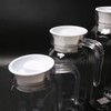 4 Pieces Glass Water Pitcher Lid Replacement Cap Stoppers for