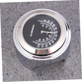 ULTECHNOVO Motorcycle Handlebar Thermometer Replacement Motorcycle Thermometer Universal Fit Thermometer Motorcycle Accessory Motorcycle Handlebars Motorbike Motor Bikes Motos Car Accessories