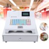 POS System Cash Register, 48-Keys LED Display Electronic Cash Register