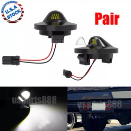 us- 2x LED License Plate Lights Housing Fit 99-16 Ford Superduty F250 F350 F450 F550