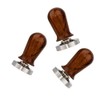 SagaSave Coffee Tamper, 58mm Espresso Press with Mat Wooden Handle