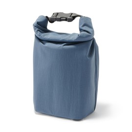 MUJI 84905391 Adjustable Height Lunch Bag, Roll Top, Small, Smokey Blue