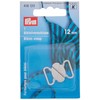 Prym Bikini and Belt Clasp, Metal, Silver, 0.47" Coloured-1 Piece