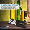 Rainspire Upgraded Can Opener Manual with Bottle Opener Smooth Edge
