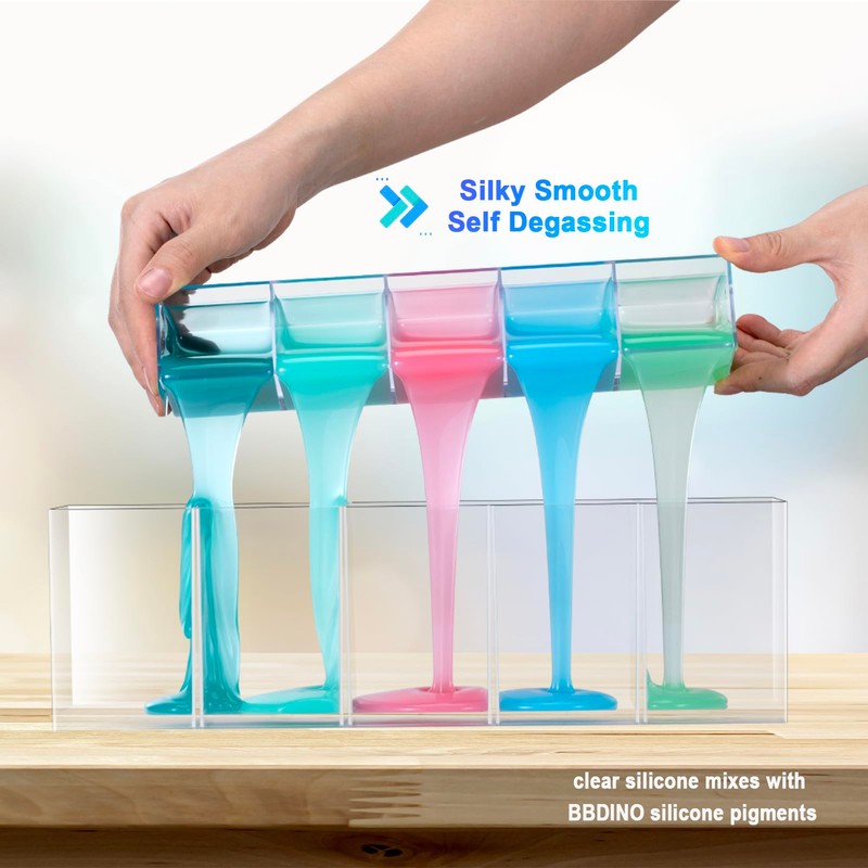BBDINO Silicone Mold Making Kit 20A - 1 Gallon/10 lbs/160