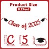 Pre-Strung Class of 2025 Banner, Graduation Party Decorations, Congratulations Grad