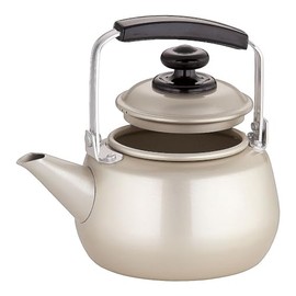 Maekawa Metal Good Teapot (with tea strainer) 1 L