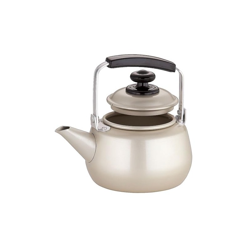 Maekawa Metal Good Teapot (with tea strainer) 1 L