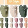 Fullhawl 15 Pcs Plastic Panel Wall Clip Cubicle Clips Office