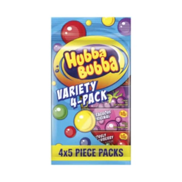 Hubba Bubba Wrigley’s Hubba Bubba Variety Bubble Gum 4 pack