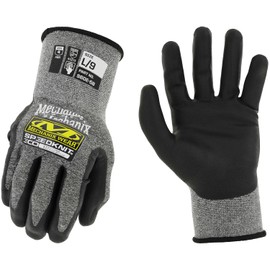 Mechanicswear Speed Knit ECO XS Size Gray S6DE-58-006 Work Safety Gloves, Abrasion Resistant, Tear Resistant, Touchscreen Compatible, Washable, Mechanic, Disaster Preparedness, DIY, Eco