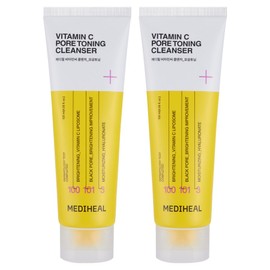 Mediheal Pore Toning Cleansing Foam, 120ml, 2 pieces / 메디힐 모공토닝 클렌징폼, 120ml, 2개