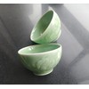Twokiln Longquan celadon 4.5 inch 10 Oz rice bowl,Celadon glazed