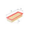 UFI Filters 30.032.00 Car Air Filter