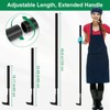 49.2” Long Handle Crack Weeder, 3 Adjustable Length Crevice Weeding