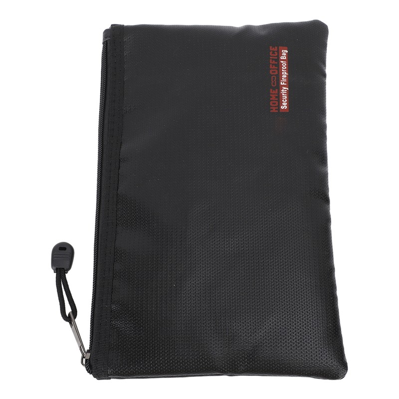 Fireproof Document Bag Portable Waterproof 800℃ High Temperature Resistant Zipper