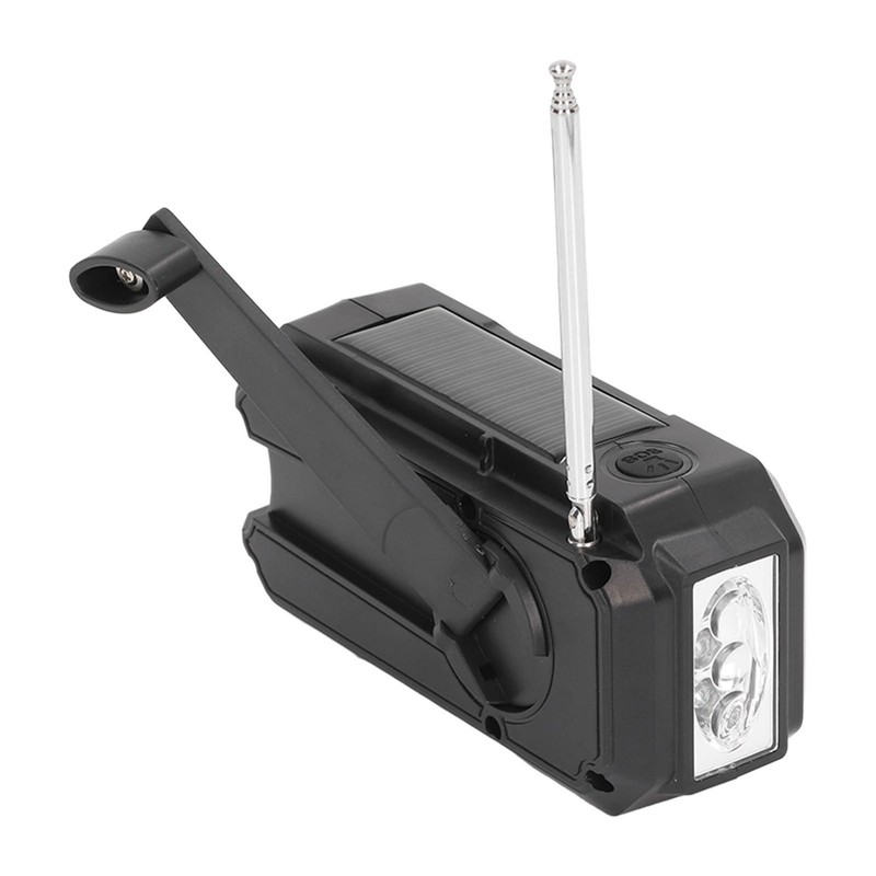 Solar Hand Crank Radio NOAA Portable Multifunctional Hand Crank Weather