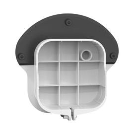 Holicfun Protective Sun Rain Shade Cover for R-ing Floodlight Cam Wired Plus, White