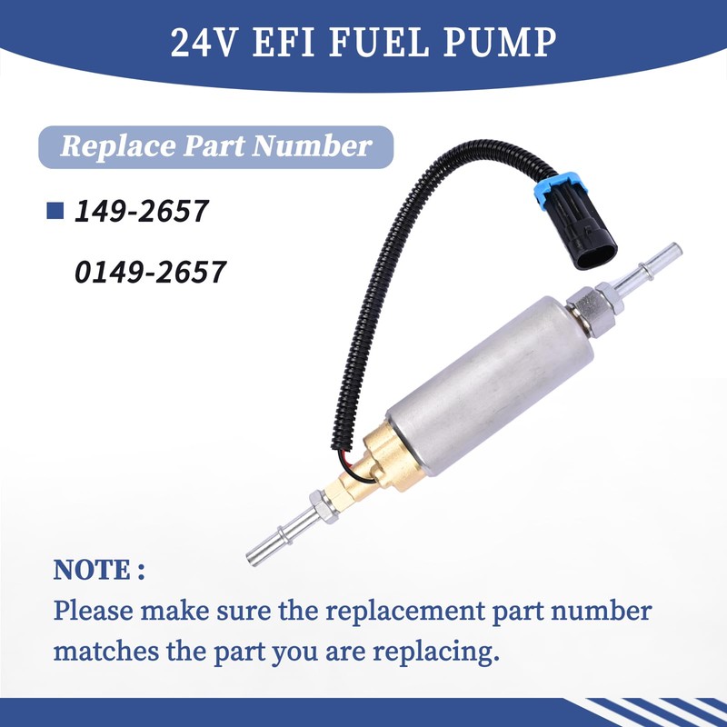 Getfarway 24V EFI Fuel Pump 149-2657 Compatible with Cummins Onan