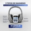 Multiblue Magnesio Con Vitaminas Fortalece Huesos 60caps Sabor Sin Sabor