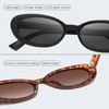 miyya Sunglasses Black+Leopard/Beige DK005