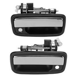 2pcs Car Exterior Door Handle Left Right 6921035030 Electroplating Replacement for TACOMA 1995‑2004