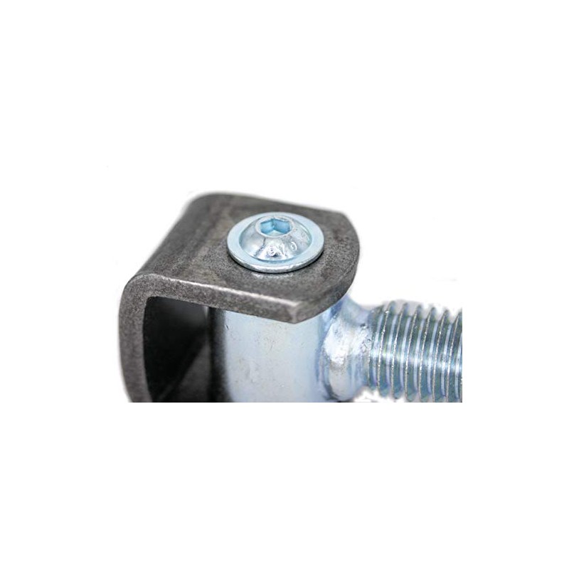 UHRIG Gate Hinge Long M16 with Bracket for Welding, Galvanised