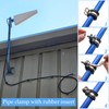SHUOHONG Pipe Clamps with Rubber Insert, Pipe Clamps for Screws,